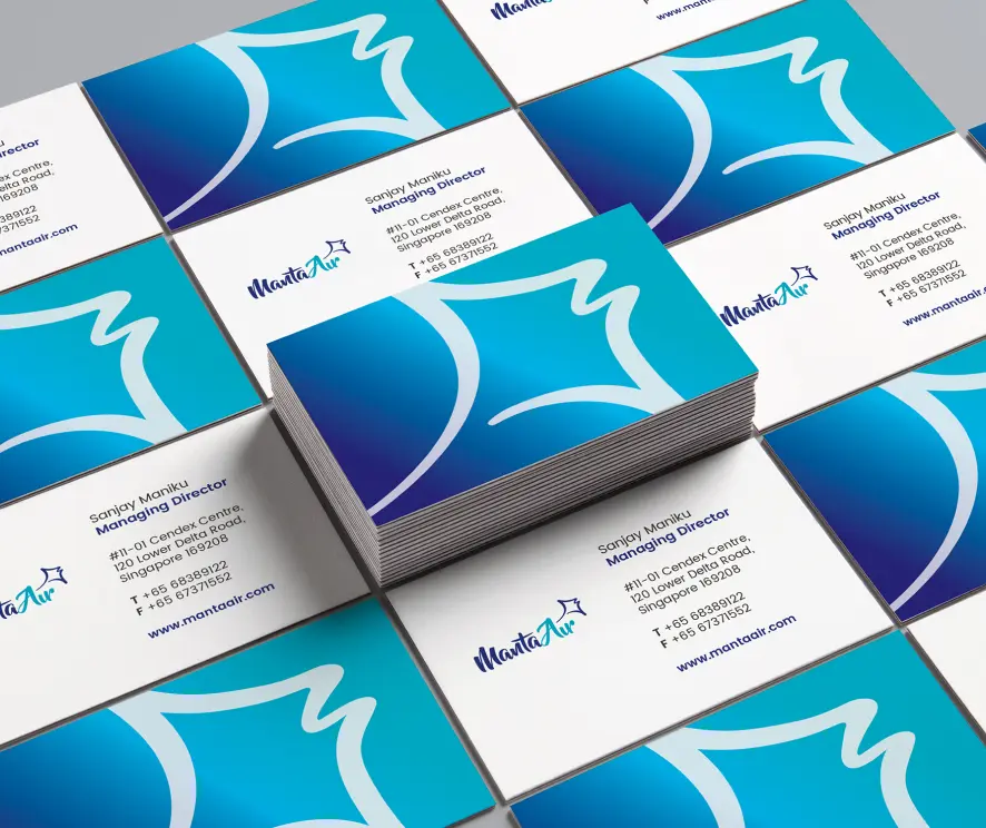 Visual from Manta Air Branding Collaboration
