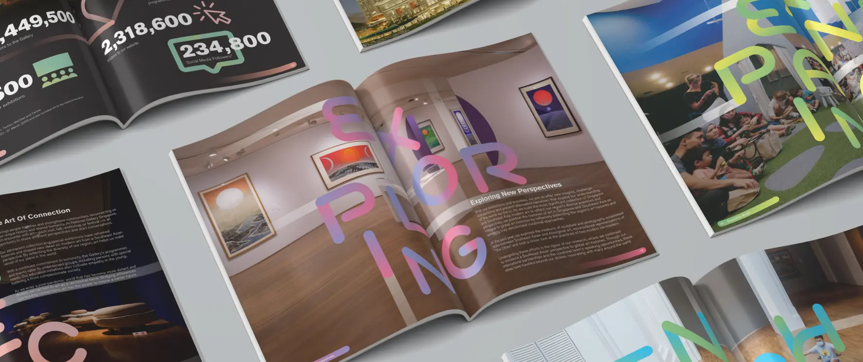 National Gallery Singapore Branding on Print Example 13