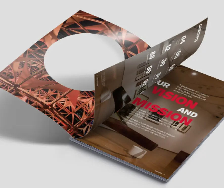 National Gallery Singapore Branding on Print Example 11