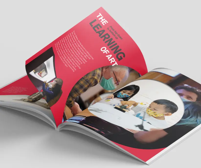 National Gallery Singapore Branding on Print Example 10