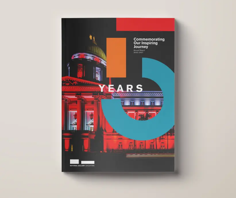 National Gallery Singapore Branding on Print Example 7