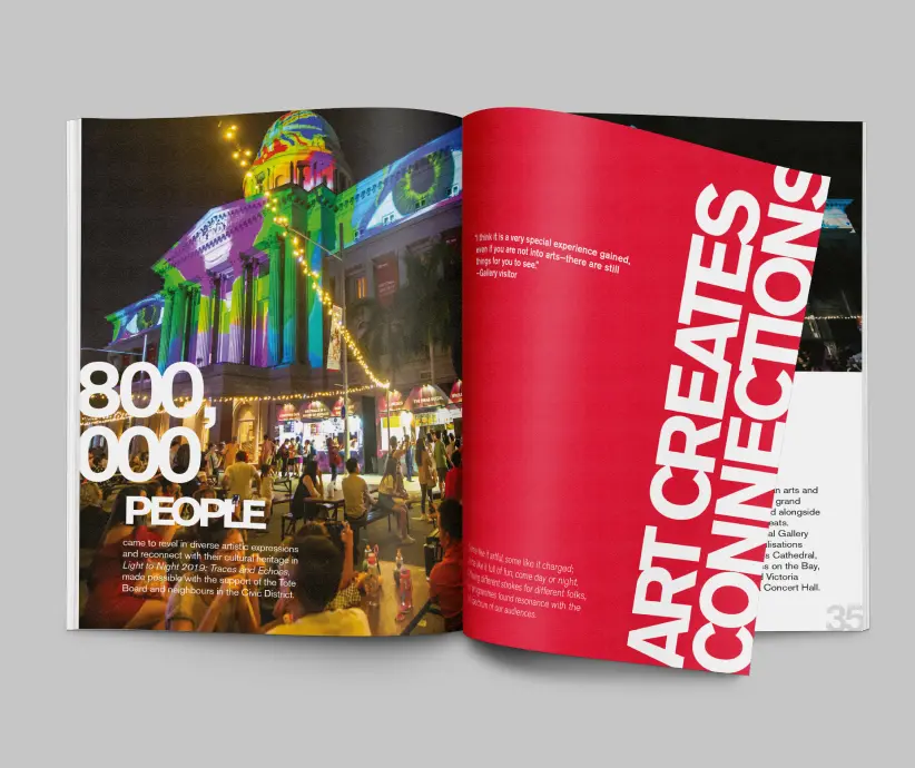 National Gallery Singapore Branding and Design on Print