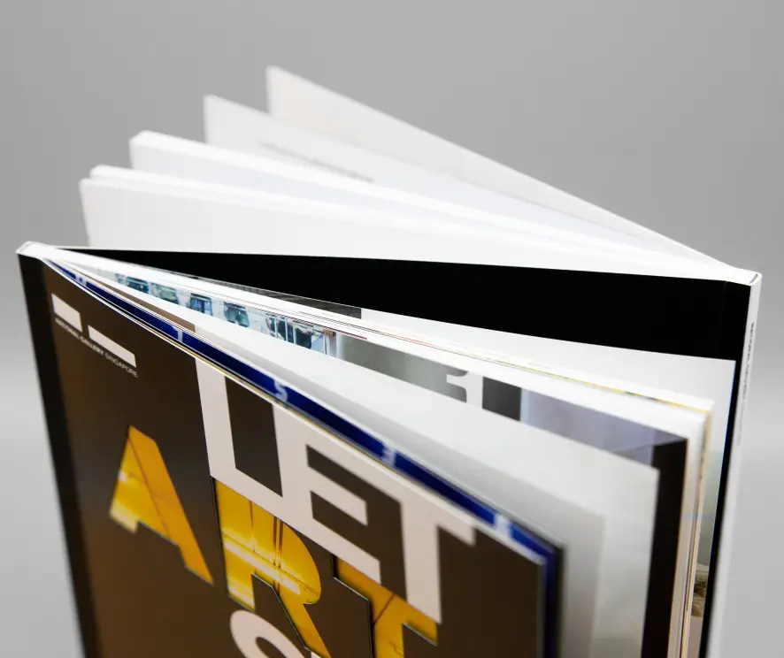 National Gallery Singapore Branding on Print