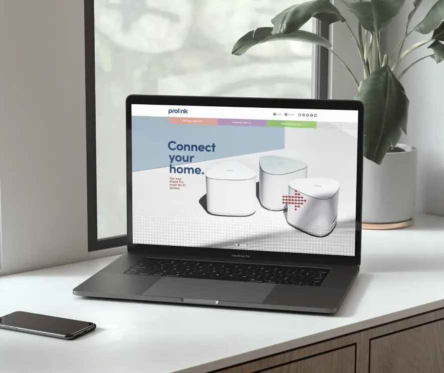Prolink Branding and Design on Websites
